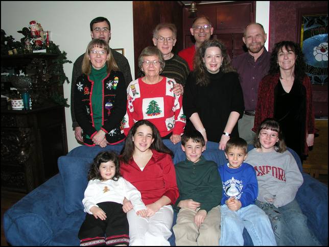 The annual Turnbow-Craig-Bell-Siegel family picture