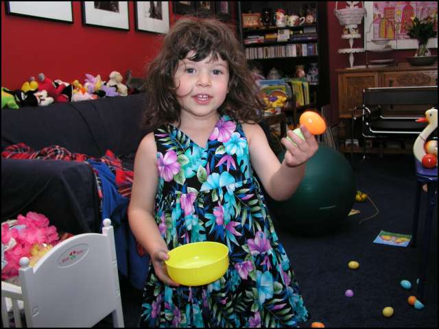 Easter egg hunts are fun!