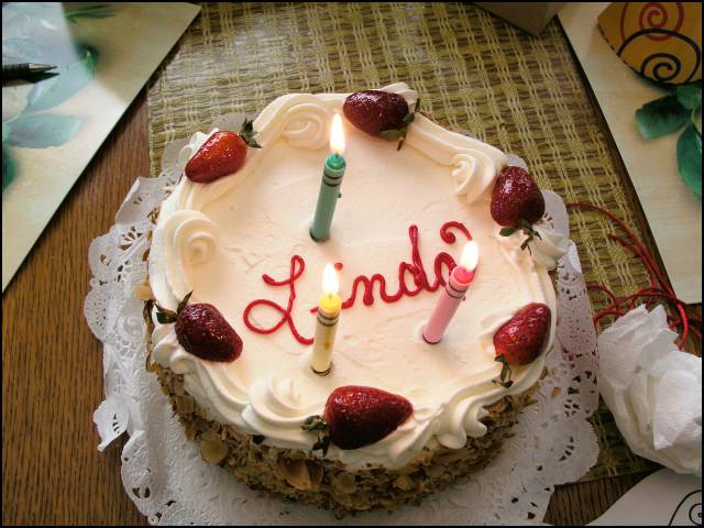 Linda's Birthday Cake - hand picked by Sydney