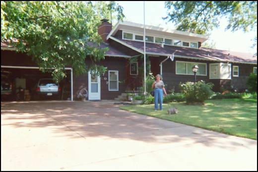 Grandma and Grandpa's home in Tulsa