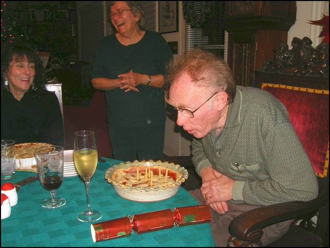Celebrating GrandPa Ron's birthday