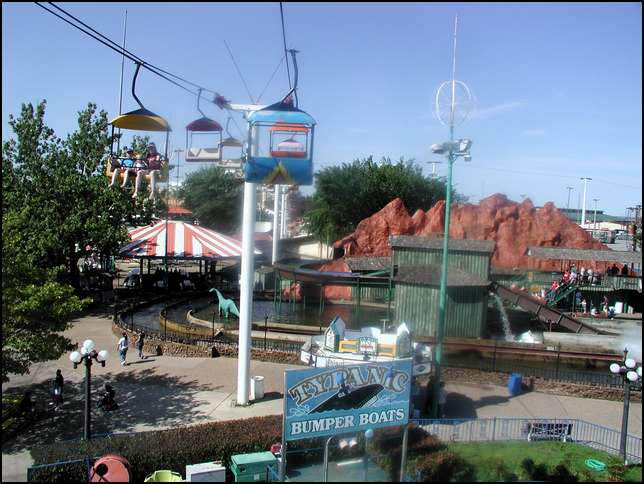 Wow, look at all the rides -- I can't wait to ride the bumber boats