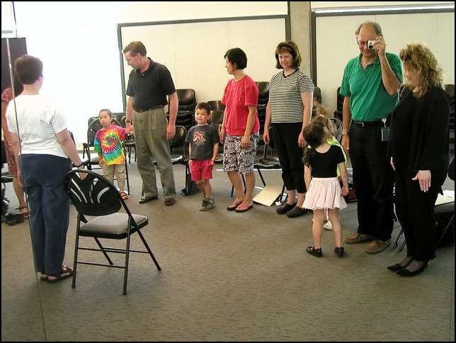 Daddy and Mommy, I had a great time in my first recorder class