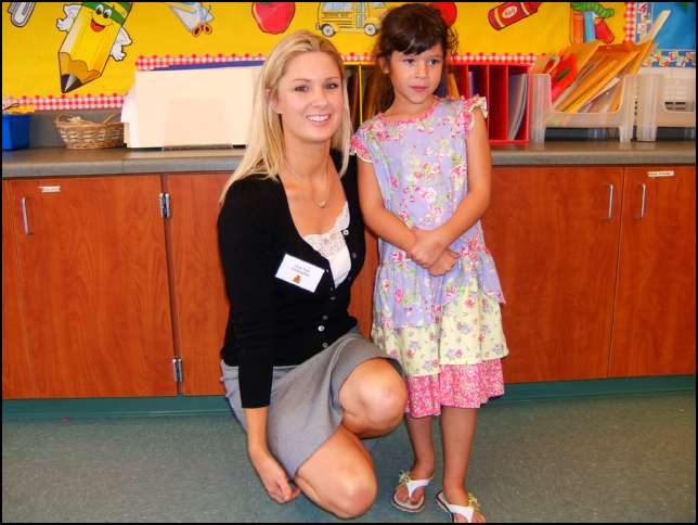 Miss Tyler -- Sydney's Kindergarten Teacher