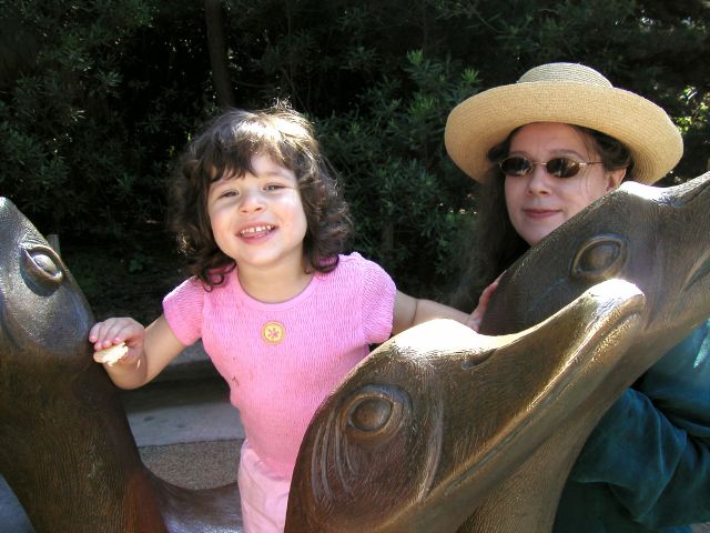 Mommy and me at the zoo