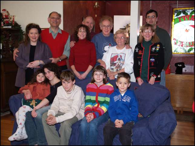 The Carr-Siegel-Bell-Turnbow family portrait.