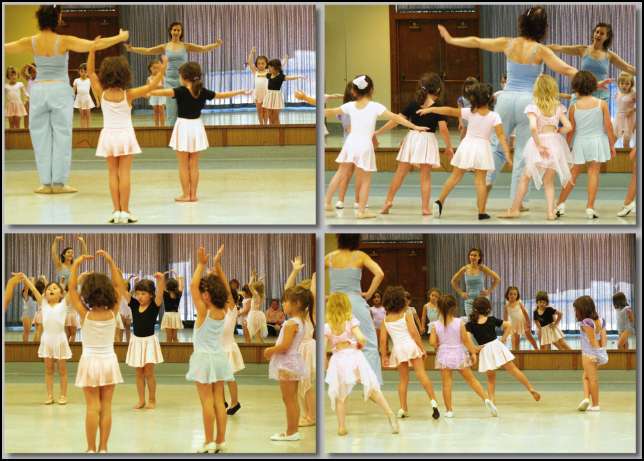 Sydney's first ballet class
