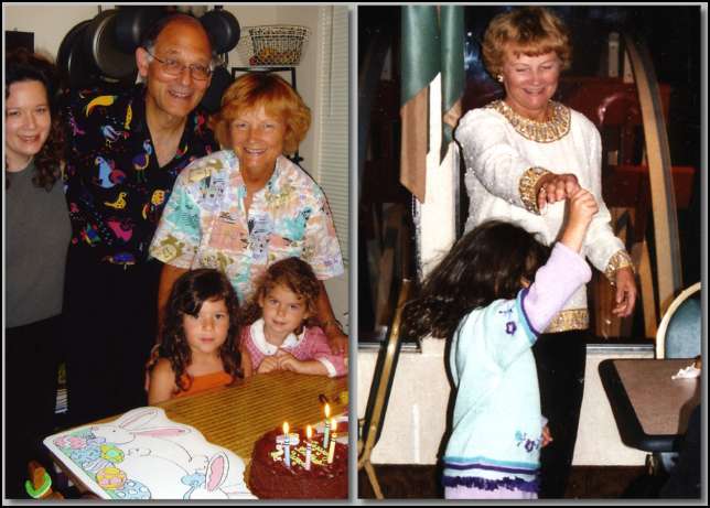 Sirpa's birthday party -- cake at home and an evening, dancing cruise on Lake Tahoe.