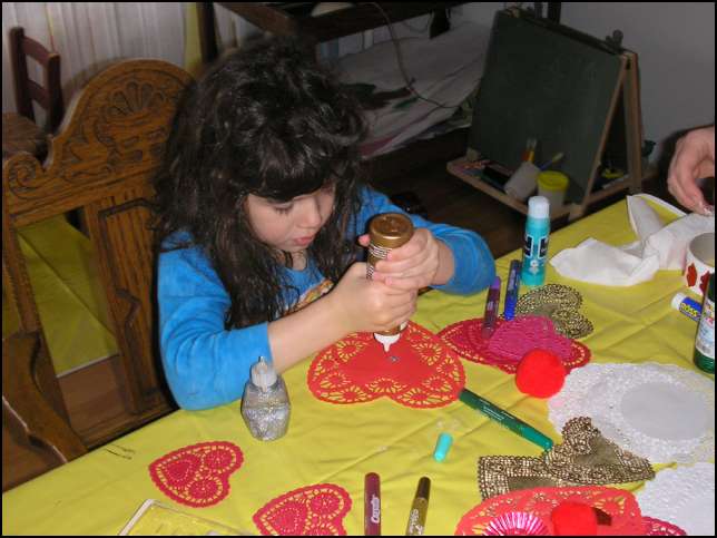Concentrating on craft work